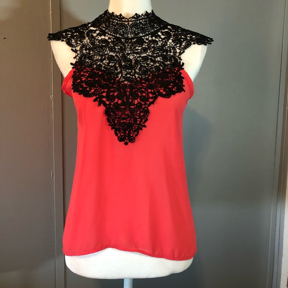 Mock neck top